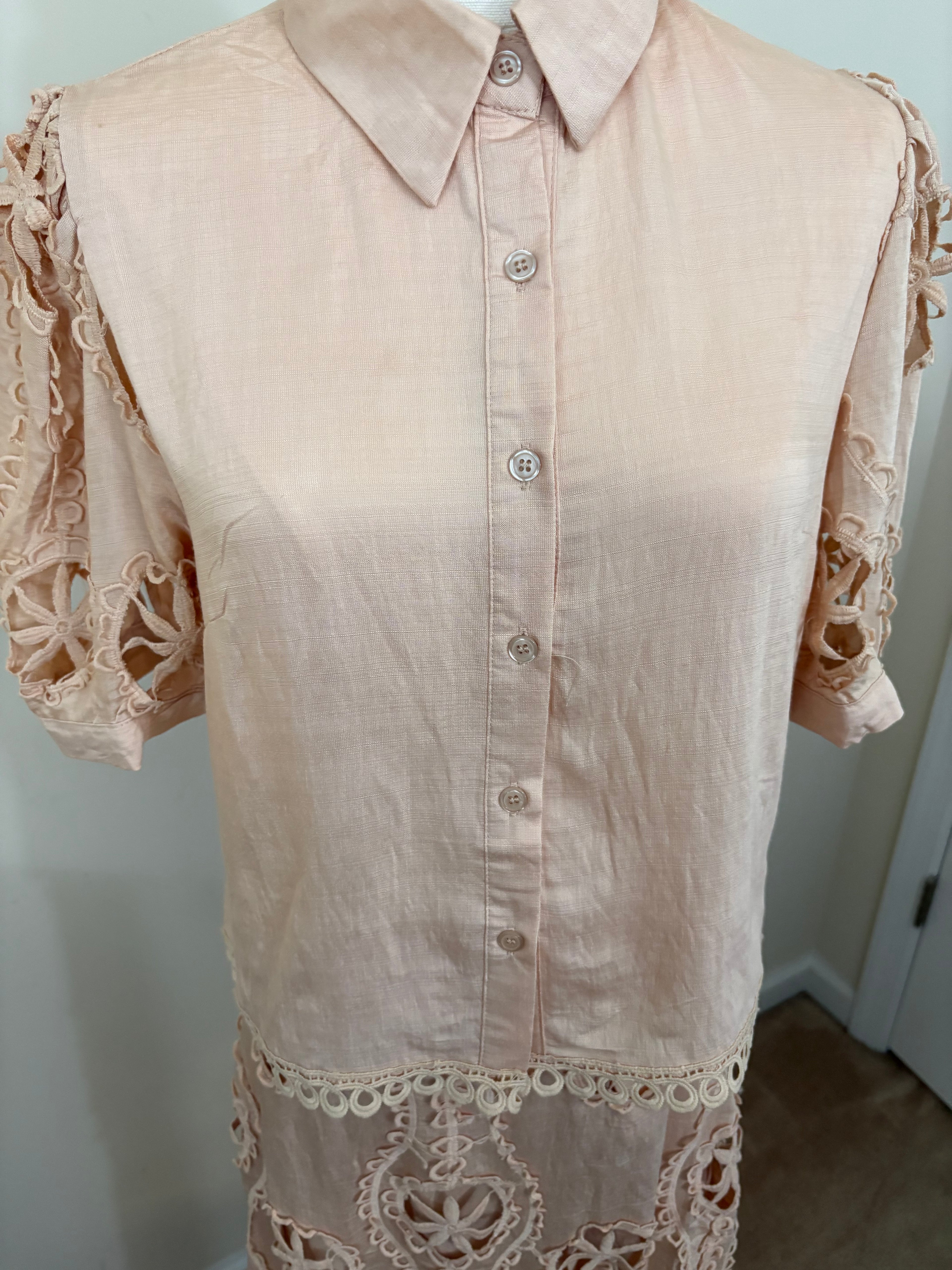 Blusa y Falda Bordado