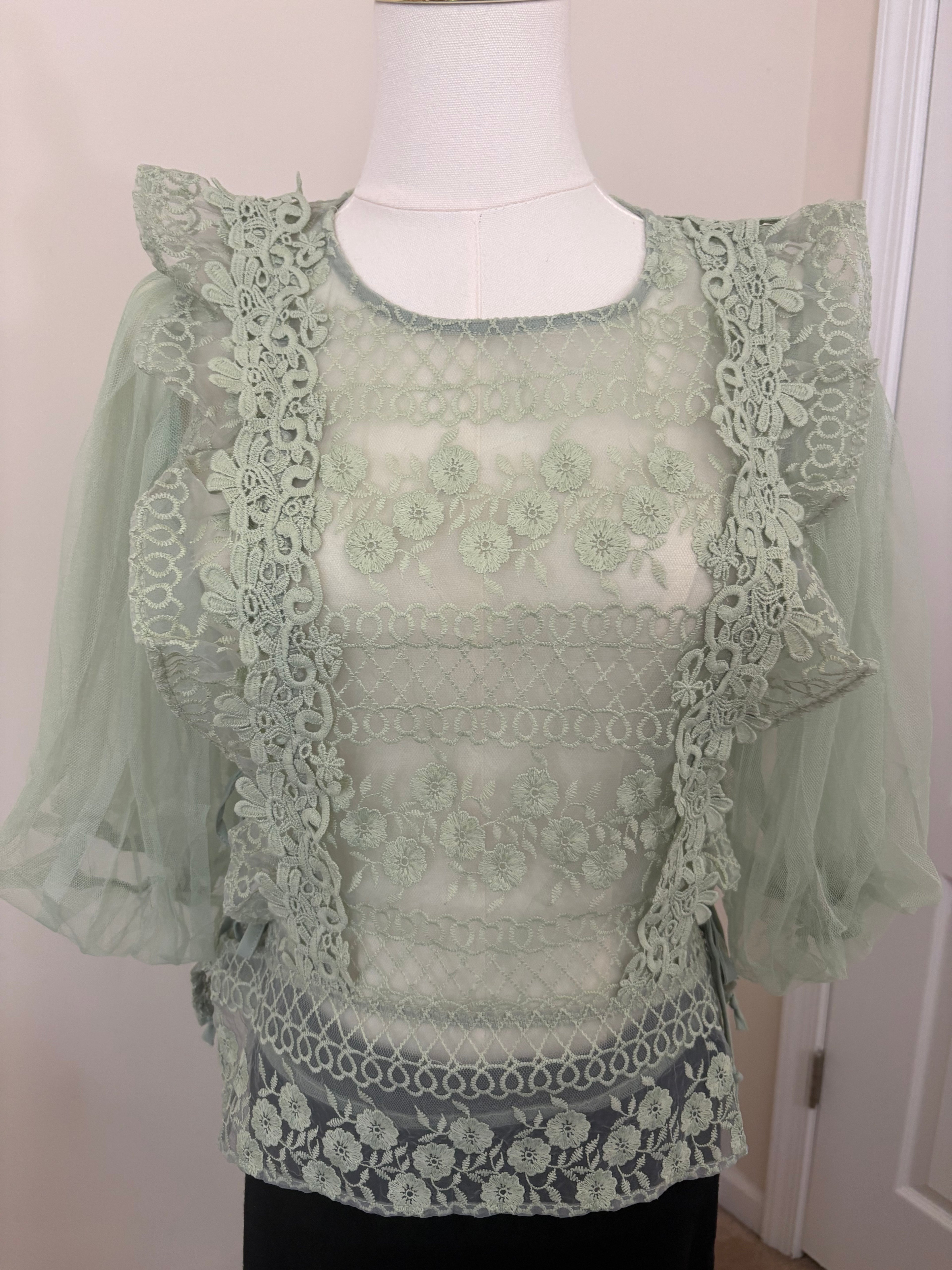 Blusa de Encajes