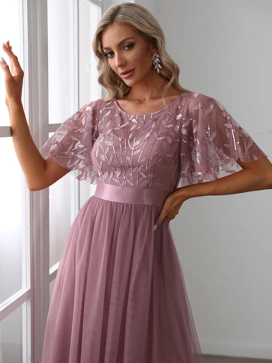 Print Maxi Long Evening Dresses