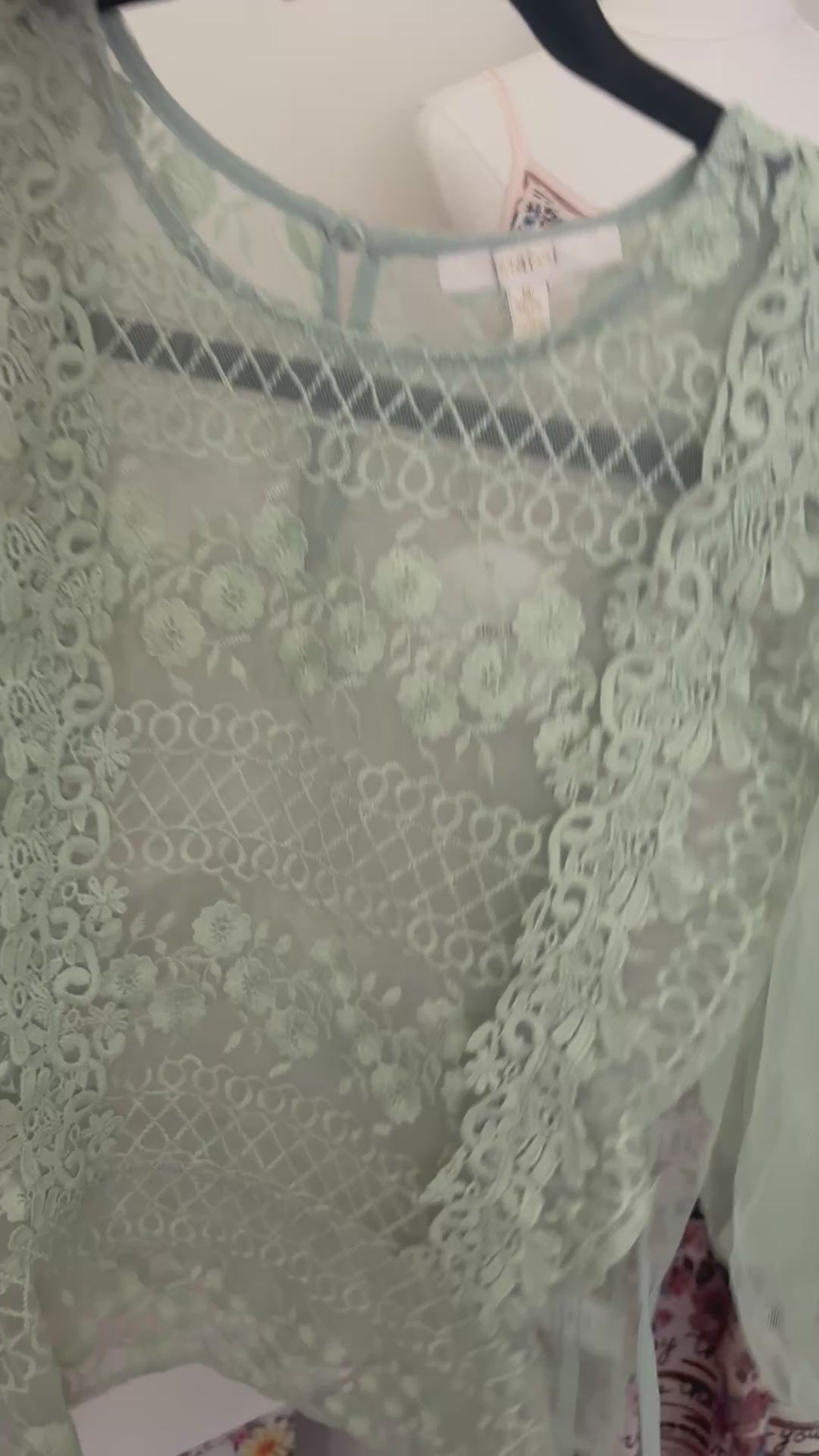 Blusa de Encajes