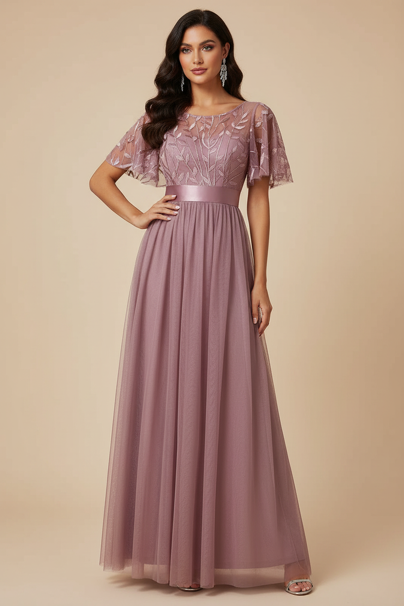 Print Maxi Long Evening Dresses